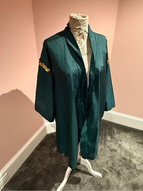 Vintage kimono style lightweight cover-up/jacket